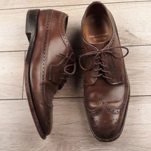 Allen Edmonds Brown Leather Derbies